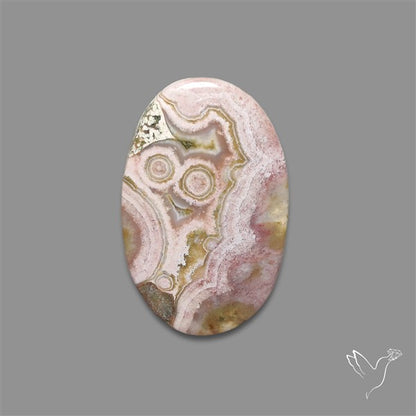 Ocean Jasper Cabochon (natural eyes pattern)