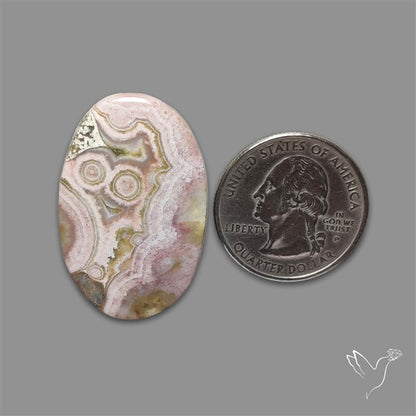 Ocean Jasper Cabochon (natural eyes pattern)