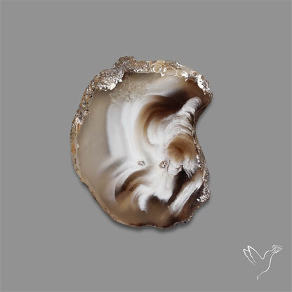 Oco Geode Druzy Slice