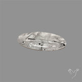 Black Tourmalinated Quartz Cabochon