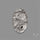Black Tourmalinated Quartz Cabochon
