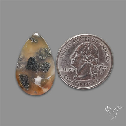 Nipomo Marcasite Cabochon