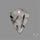 Black Tourmalinated Quartz Cabochon