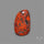 Red Brecciated Mookaite Cabochon