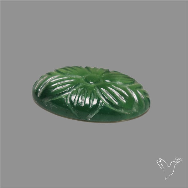 Gemmy Serpentine Mughal Carving