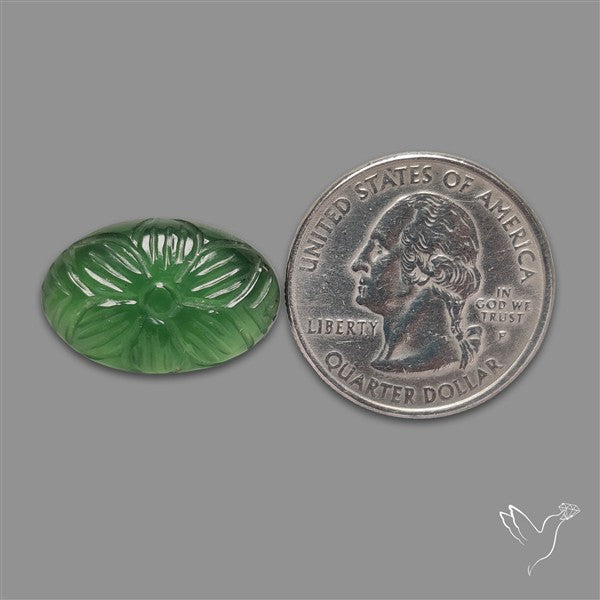 Gemmy Serpentine Mughal Carving