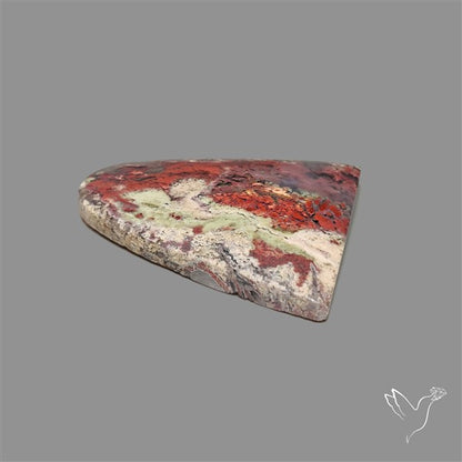 Indonesian Red Moss Agate Cabochon