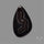Black Banded Tuxedo Agate Cabochon