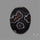 Black Banded Tuxedo Agate Cabochon