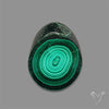 Rare Malachite Stalactite Slice