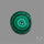 Rare Malachite Stalactite Slice