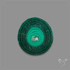 Rare Malachite Stalactite Slice