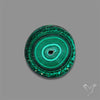 Rare Malachite Stalactite Slice