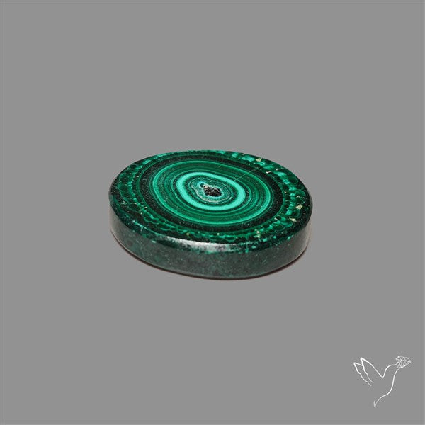 Rare Malachite Stalactite Slice