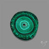 Rare Malachite Stalactite Slice