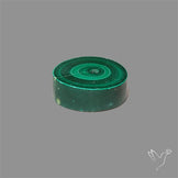 Rare Malachite Stalactite Slice