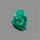Rare Malachite Stalactite Slice