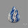 Blue Scheelite Cabochon aka Lapis Lace Agate