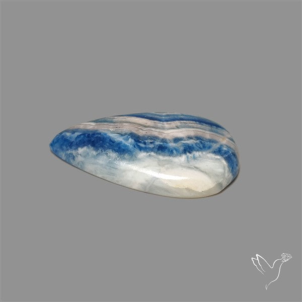 Blue Scheelite Cabochon aka Lapis Lace Agate