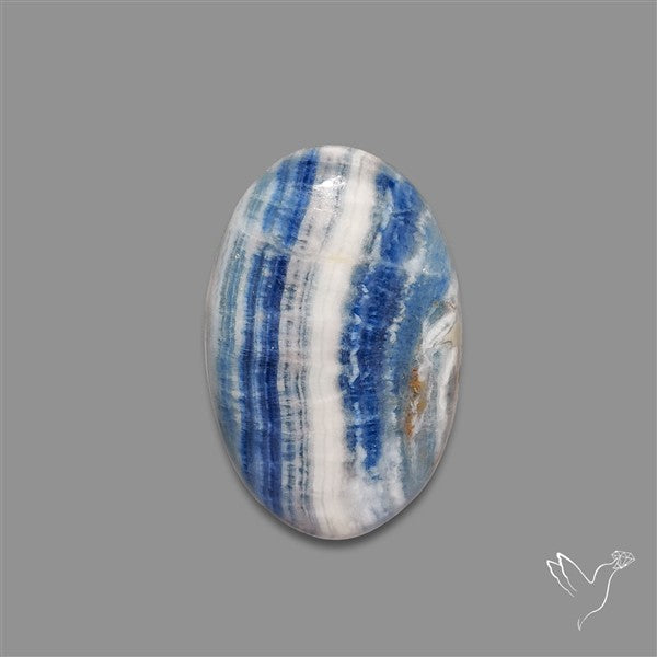 Blue Scheelite Cabochon aka Lapis Lace Agate