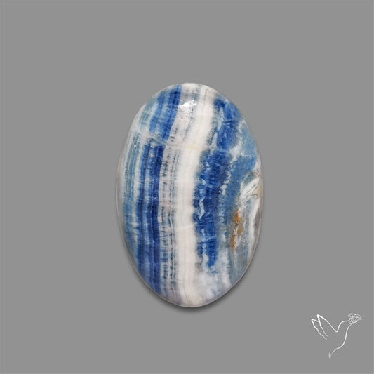 Blue Scheelite Cabochon aka Lapis Lace Agate