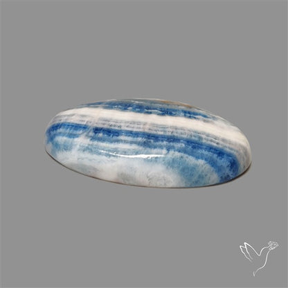 Blue Scheelite Cabochon aka Lapis Lace Agate