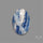 Blue Scheelite Cabochon aka Lapis Lace Agate