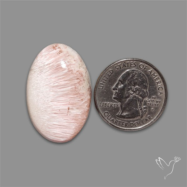 Pink Scolecite Cabochon