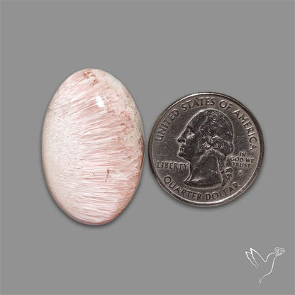 Pink Scolecite Cabochon