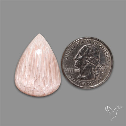 Pink Scolecite Cabochon