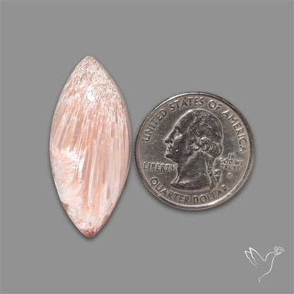 Pink Scolecite Cabochon