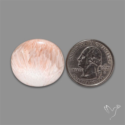 Pink Scolecite Cabochon