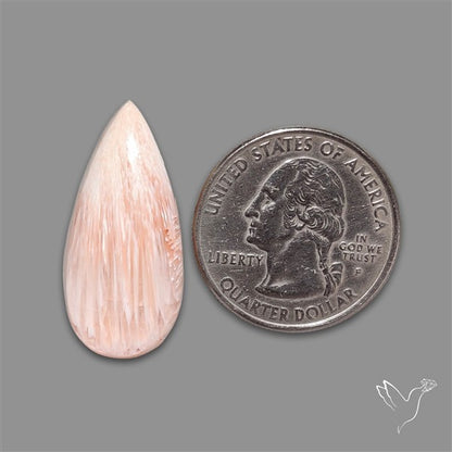 Pink Scolecite Cabochon