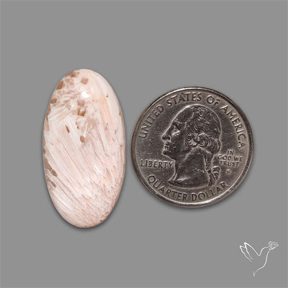 Pink Scolecite Cabochon