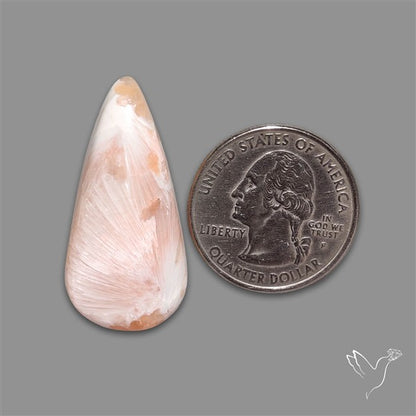 Pink Scolecite Cabochon