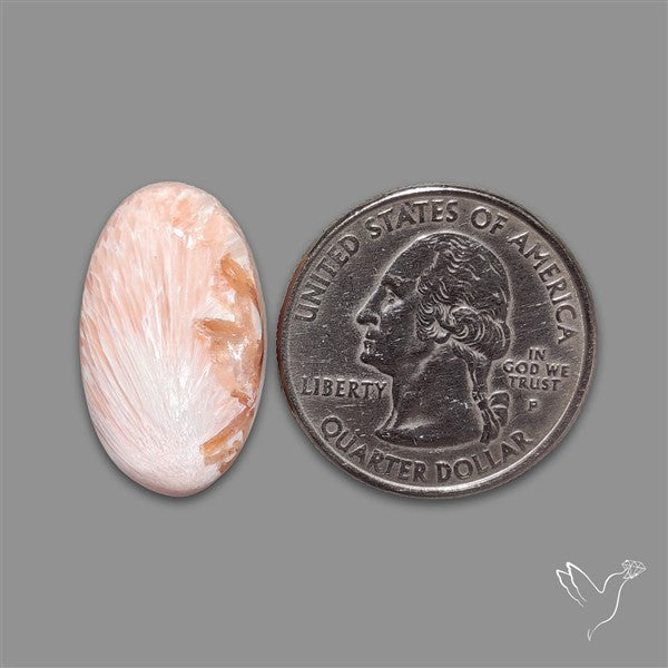 Pink Scolecite Cabochon