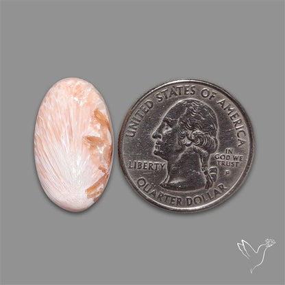 Pink Scolecite Cabochon