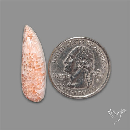 Pink Scolecite Cabochon