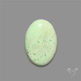 Citron Chrysoprase Cabochon