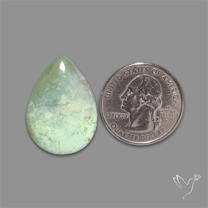 Citron Chrysoprase Cabochon