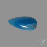 Caribbean Onyx Blue Calcite Cabochon