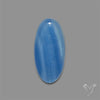Caribbean Onyx Blue Calcite Cabochon