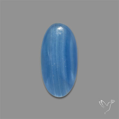 Caribbean Onyx Blue Calcite Cabochon