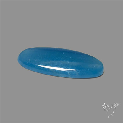 Caribbean Onyx Blue Calcite Cabochon