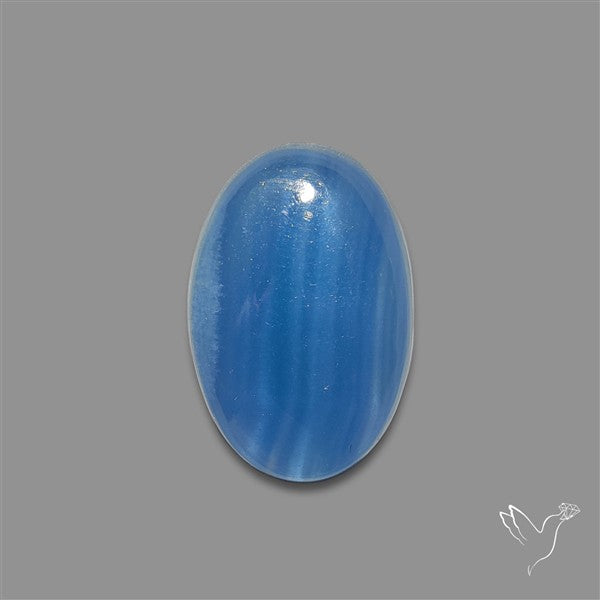 Caribbean Onyx Blue Calcite Cabochon