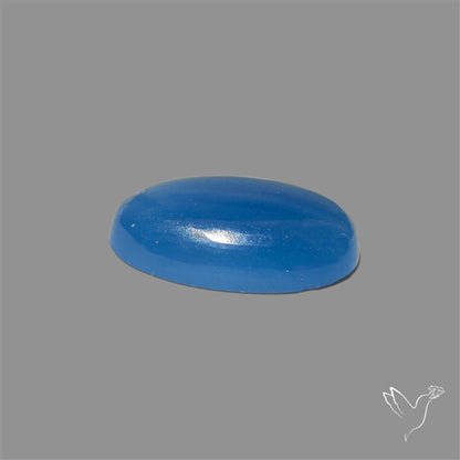 Caribbean Onyx Blue Calcite Cabochon