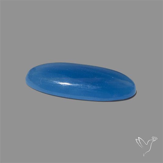 Caribbean Onyx Blue Calcite Cabochon