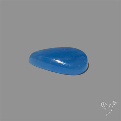 Caribbean Onyx Blue Calcite Cabochon