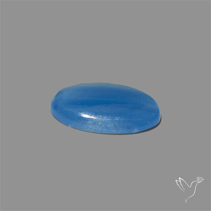 Caribbean Onyx Blue Calcite Cabochon
