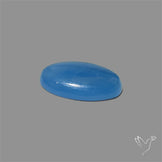 Caribbean Onyx Blue Calcite Cabochon